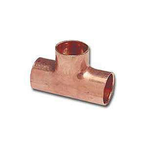 Chesterfield 0.5 x 0.5 x 0.75 in Copper Tee, 10PK CH1257703 - main